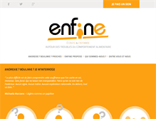 Tablet Screenshot of enfine.com